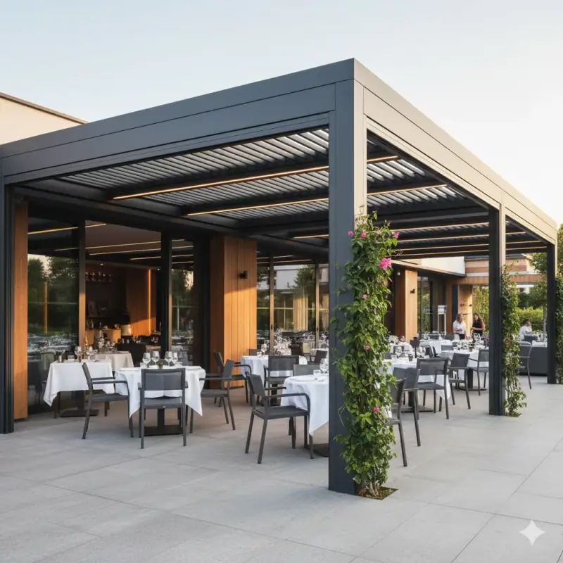 Pergolă HoReCa Pergo Design